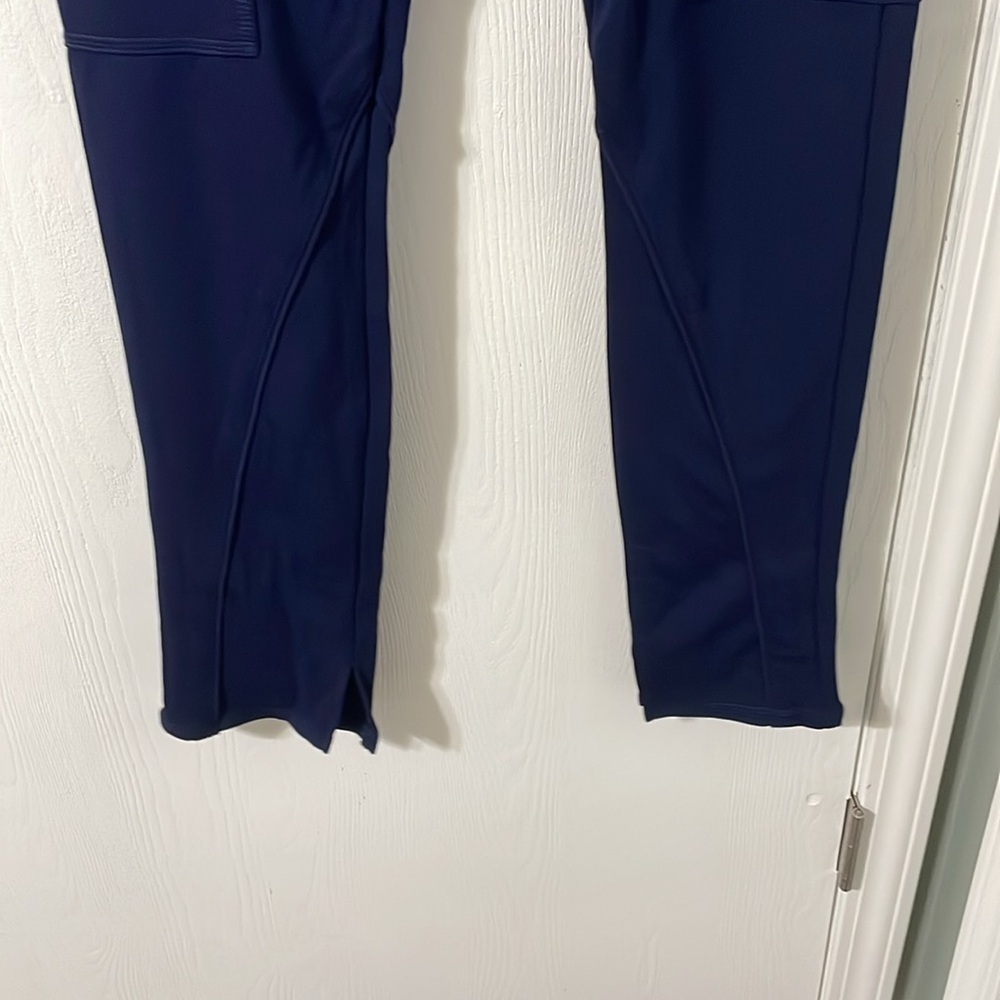 Jaanuu NWT Scrub Navy Legging Pants Size Small Tall - Picture 11 of 13